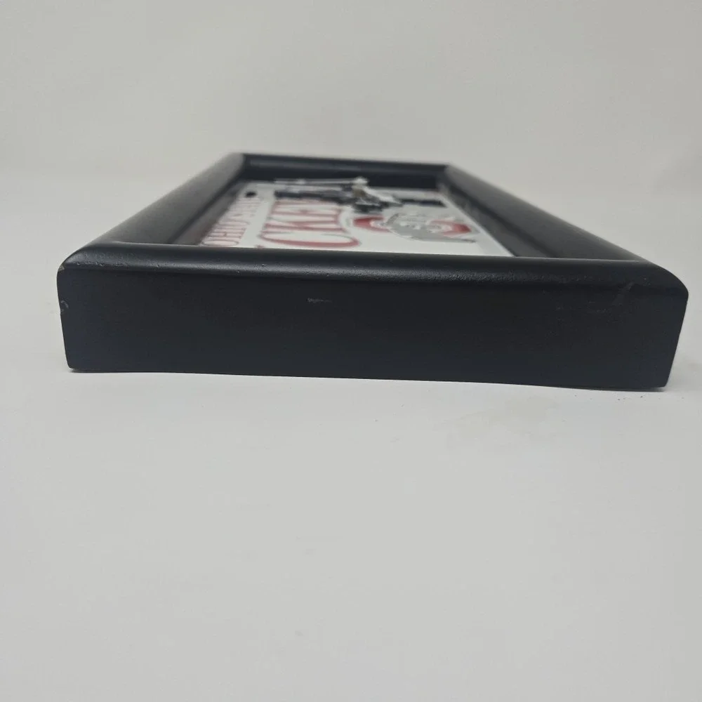Ohio State Buckeyes NCAA License‎ Plate Quartz Clock